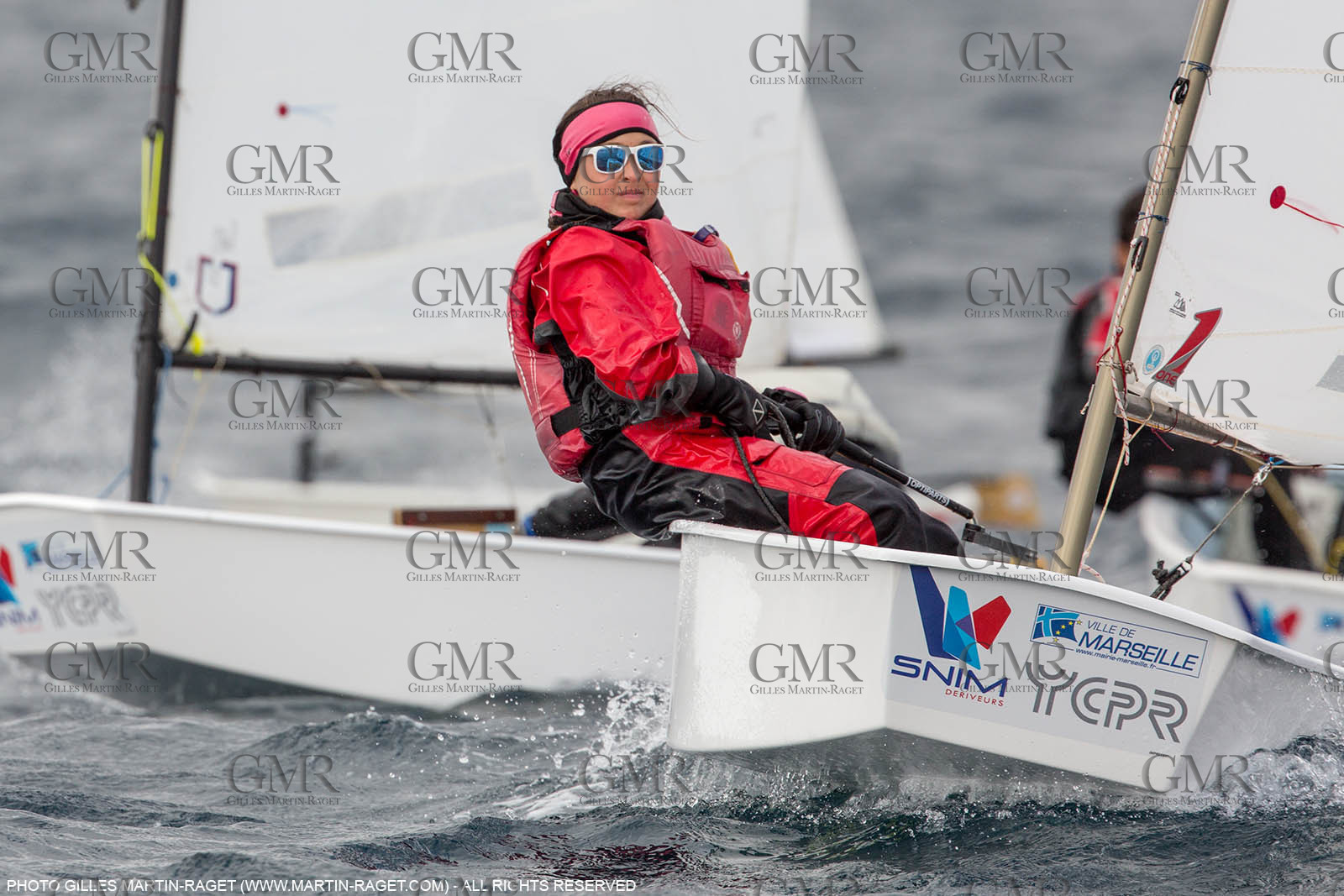 15 04 2016, Marseille (FRA,13), SNIM Dériveurs, Coupe Internationale de Printemps Optimist, Final Day