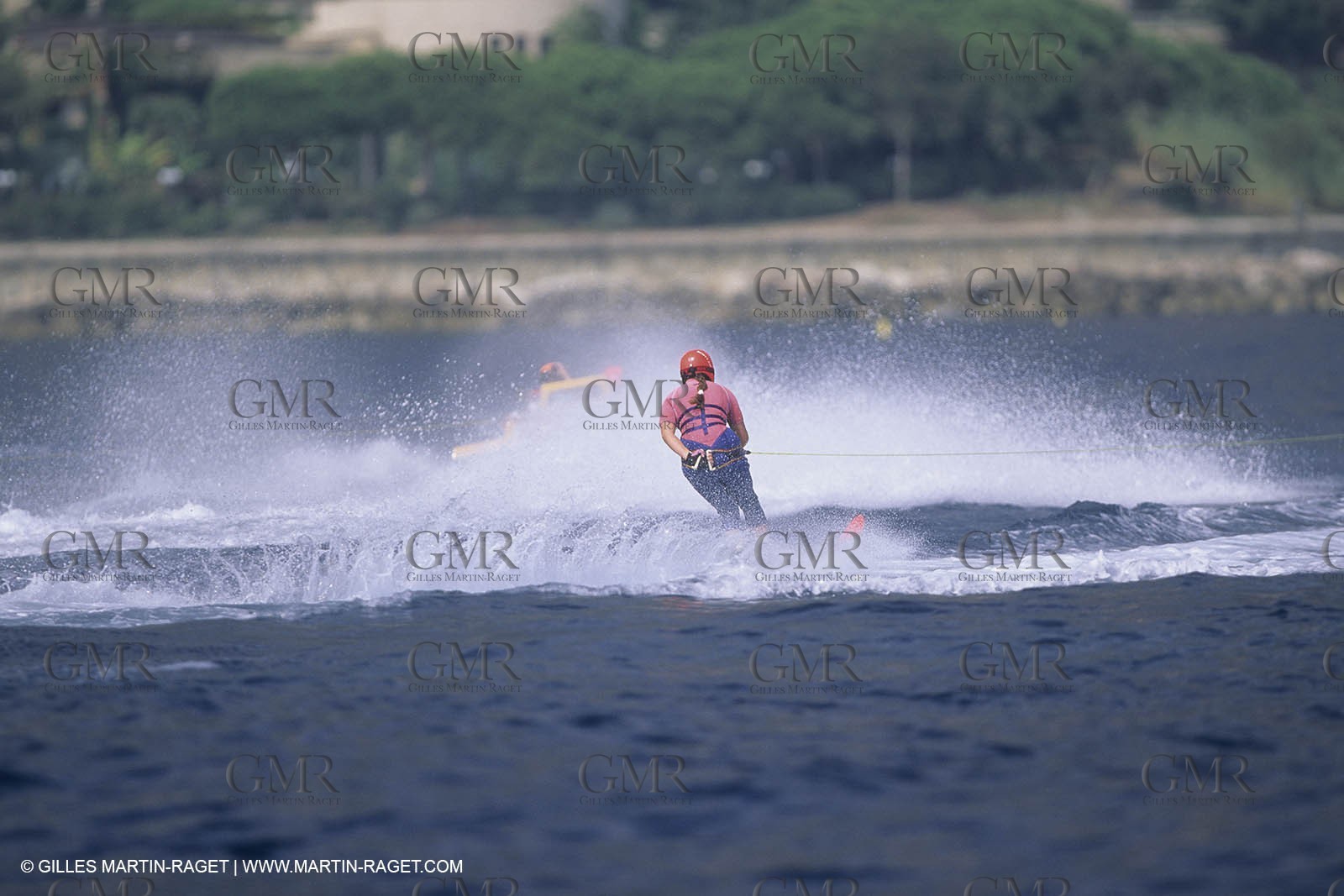 Speed water skiing