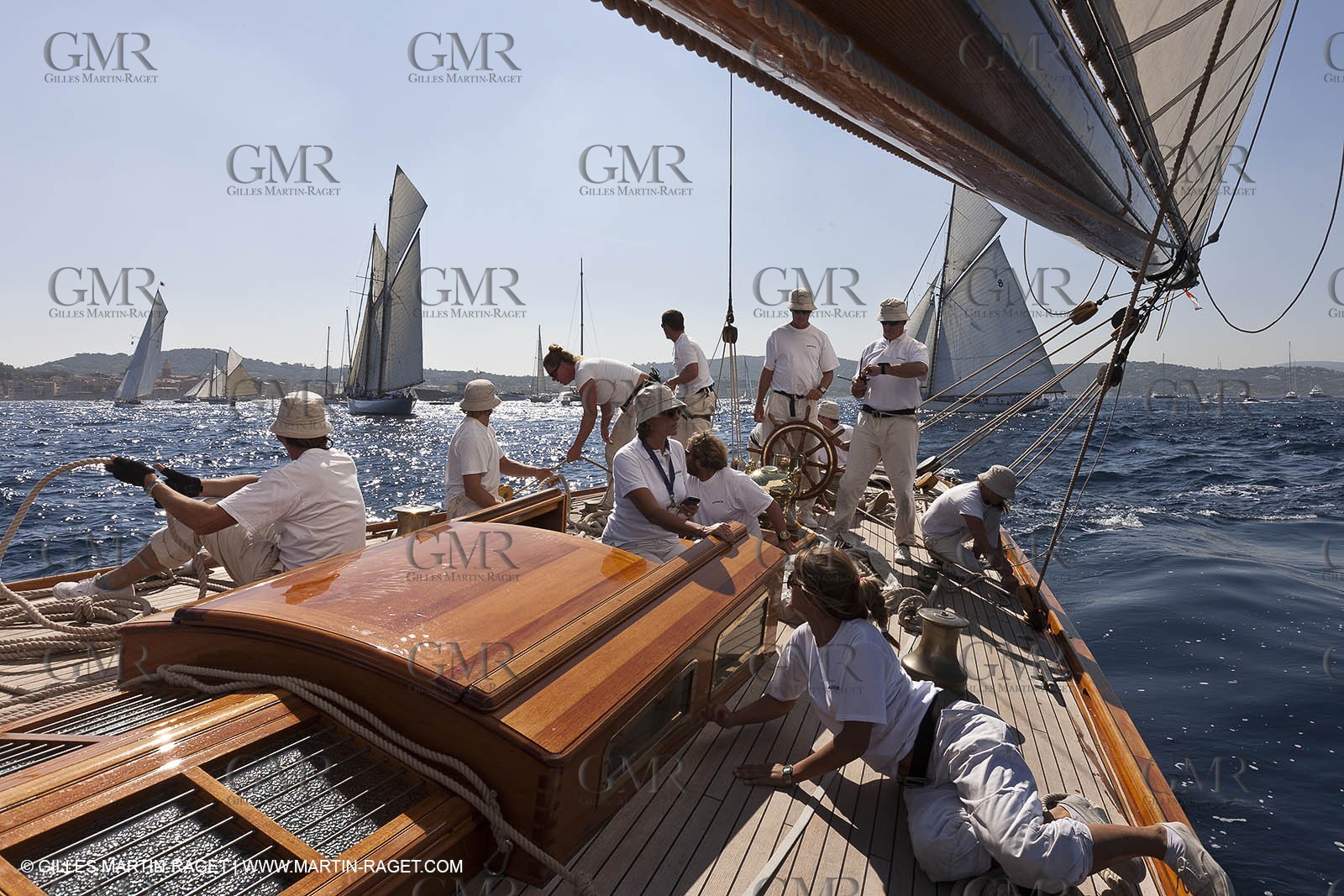 01 10 2011 - Saint Tropez (FRA,13) - Voiles de Saint Tropez 2011 - Classic Yachts - Day 5 - Onboard Mariquita