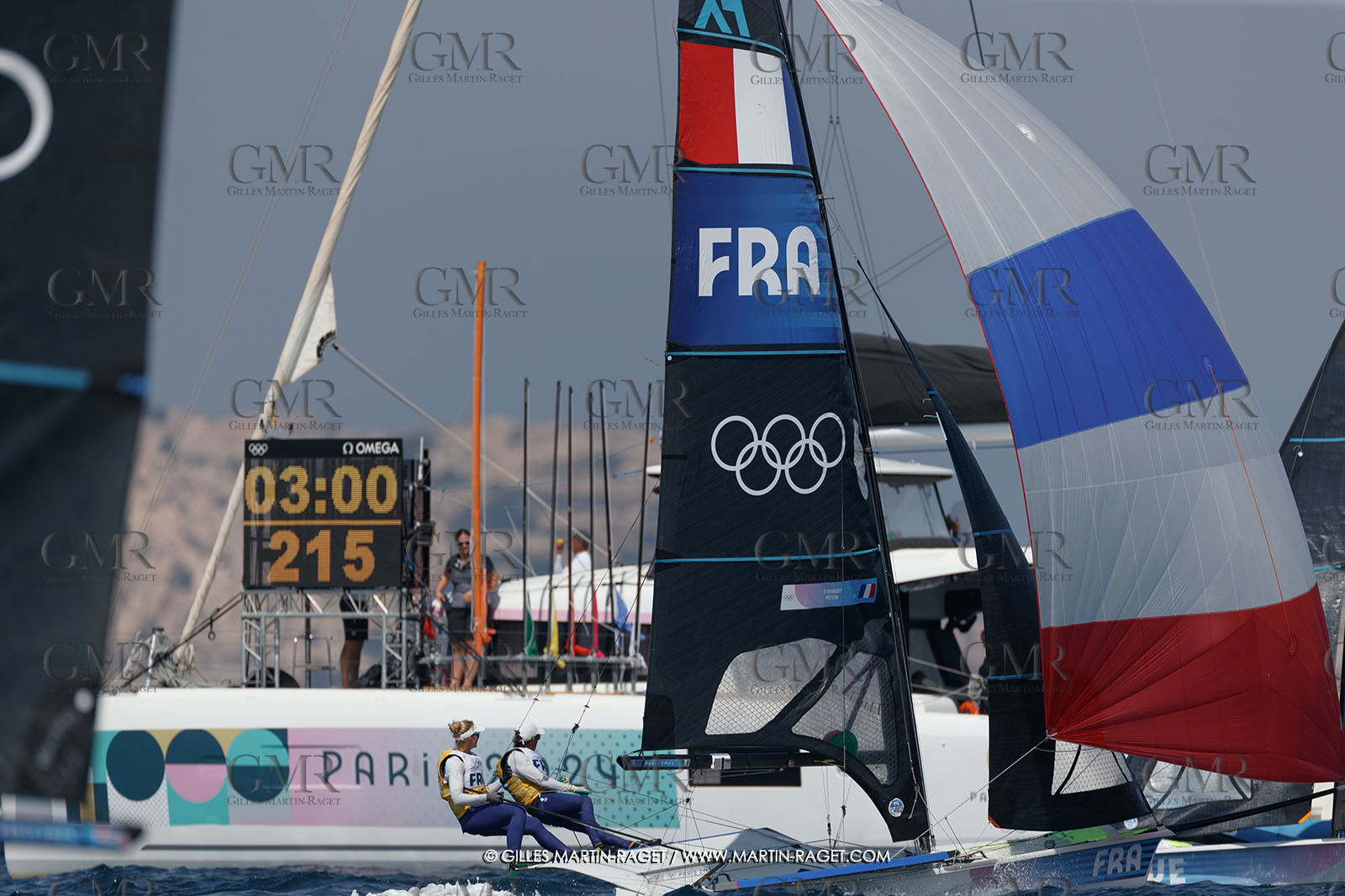 02 08 2024, Marseille (FRA), Paris 2024 Olympic Games, Sailing, Race Day 5,