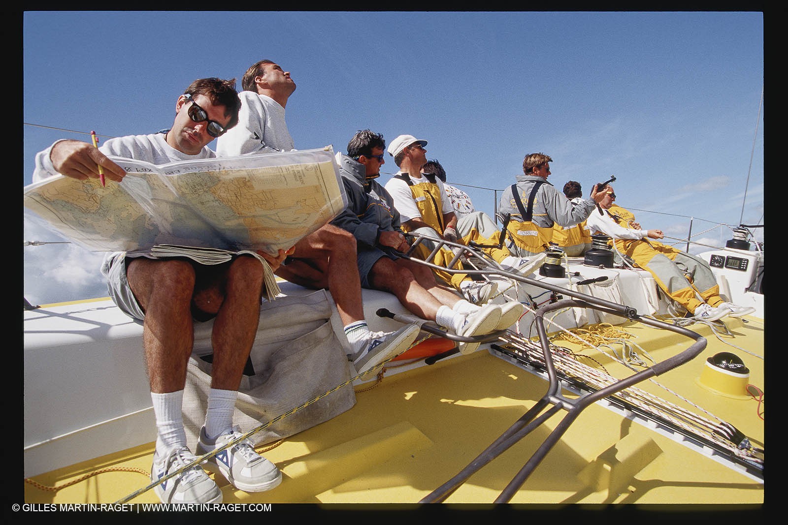 1993-1995 - Champagne Mumm Admiral's Cup - Corum Sialing Team
