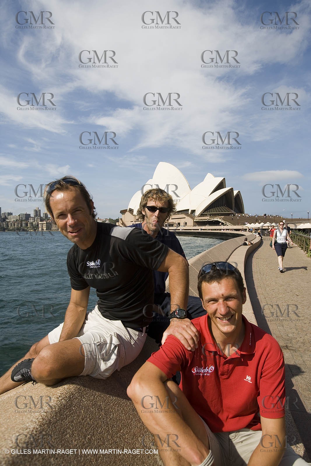 Sydney, Australia, Thomas Coville trimaran Sodebo building at Boat Speed
