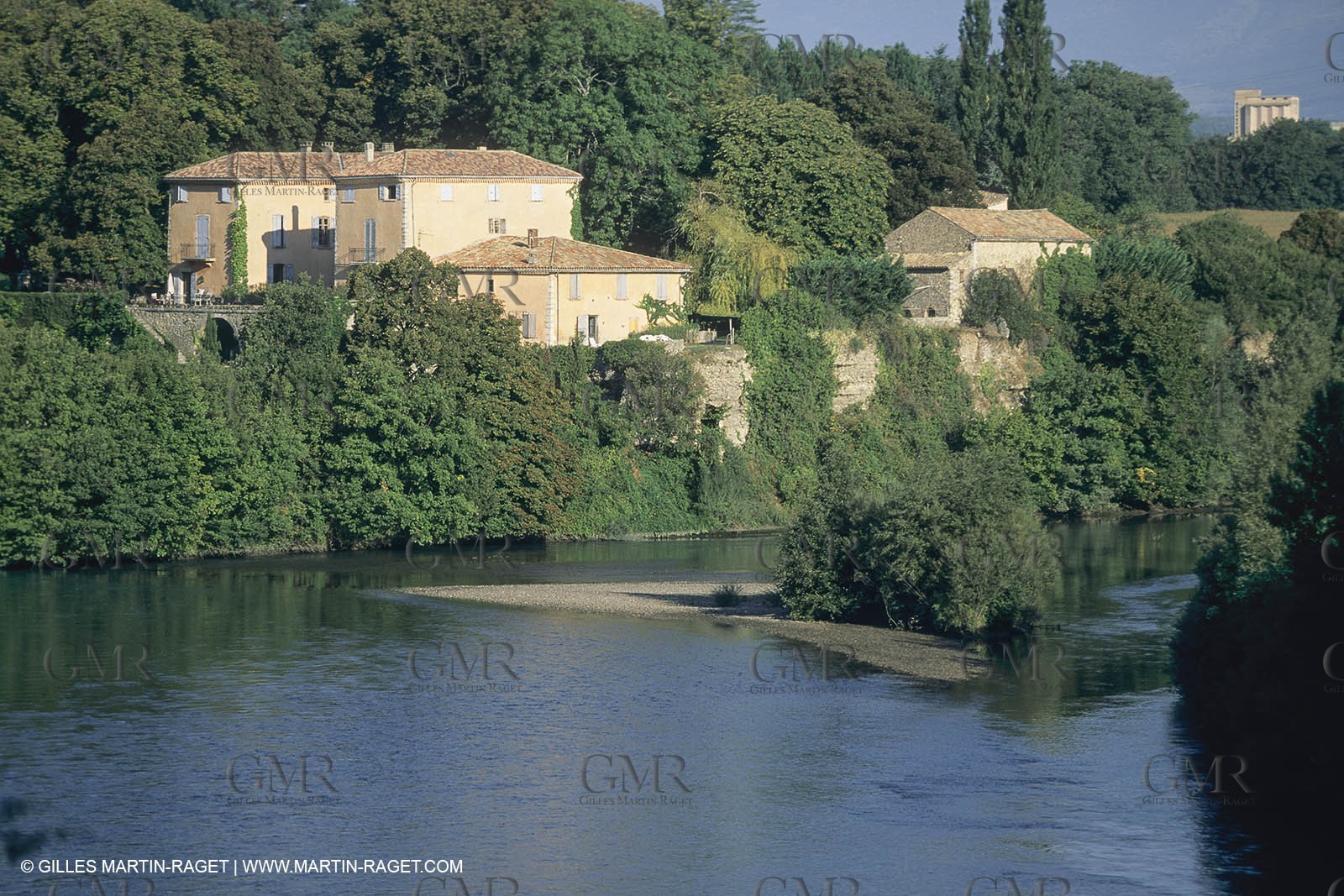 France, Provence, Haute Provence, Val de Durance, Durance river valley
