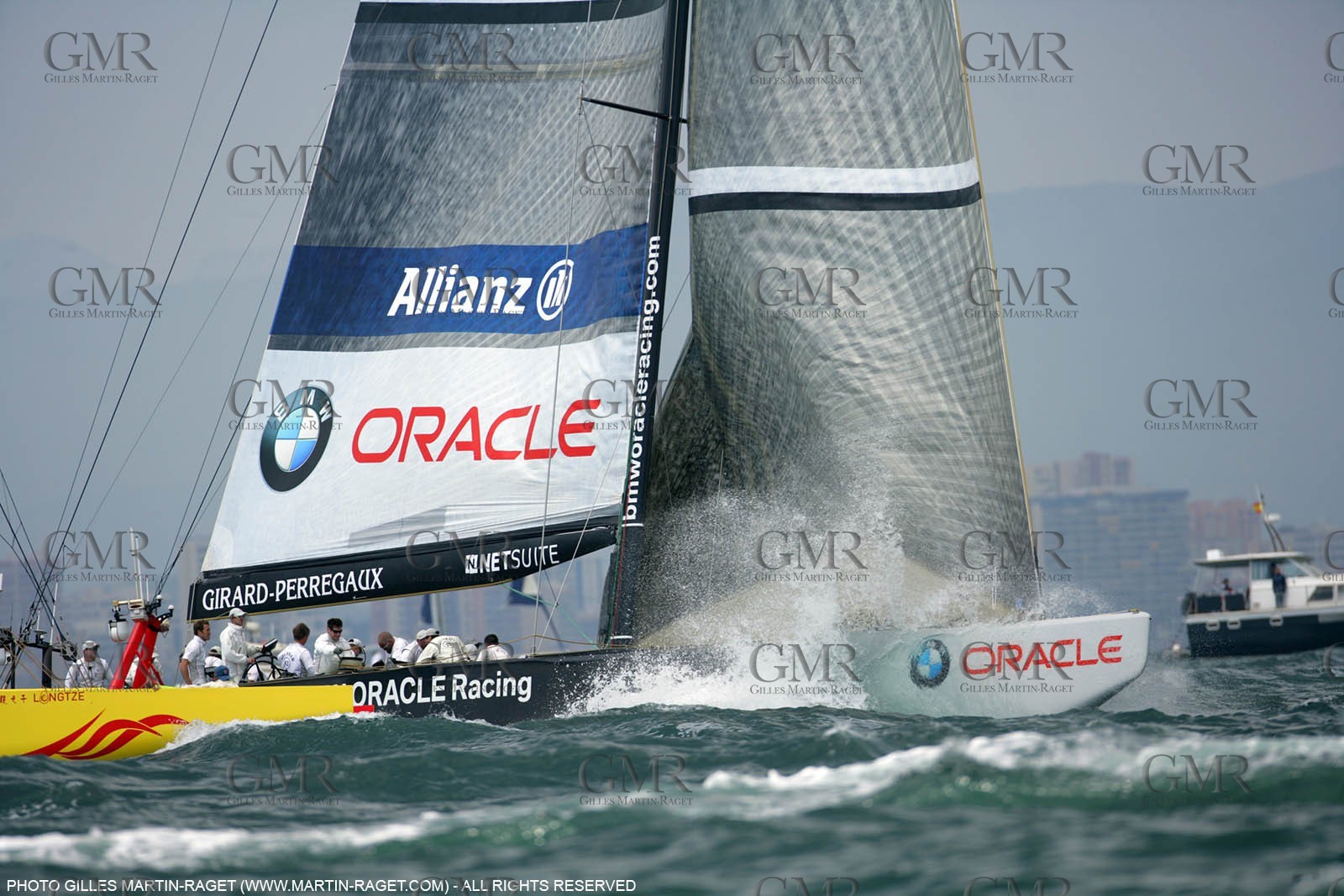 30 04 2007-Valencia (Spain)- 32nd America's Cup - Louis Vuitton Cup - RR2 - Day 2 - BMW ORACLE Racing