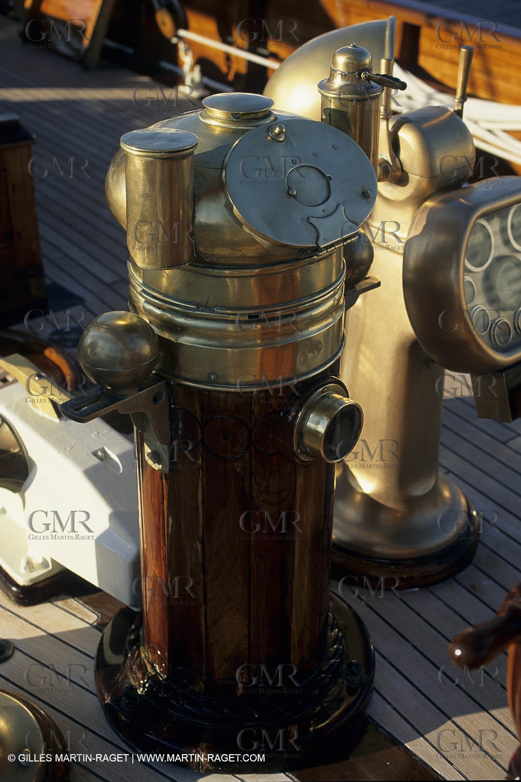 Classic yachts, deck fitting details