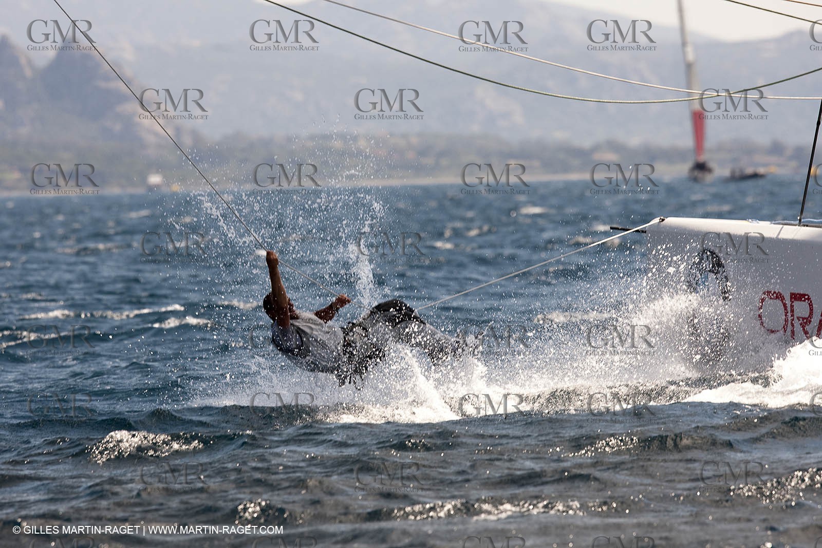 19 05 2010 - La Maddalena (ITA, Sardinia) Louis Vuitton Trophy - BMW ORACLE Racing - Training
