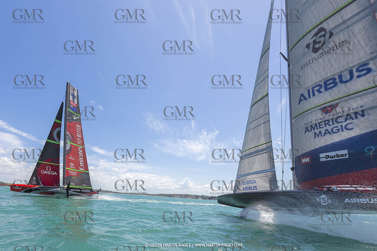 12 01 2021, Auckland (NZL), 36th America's Cup, Practice Racing