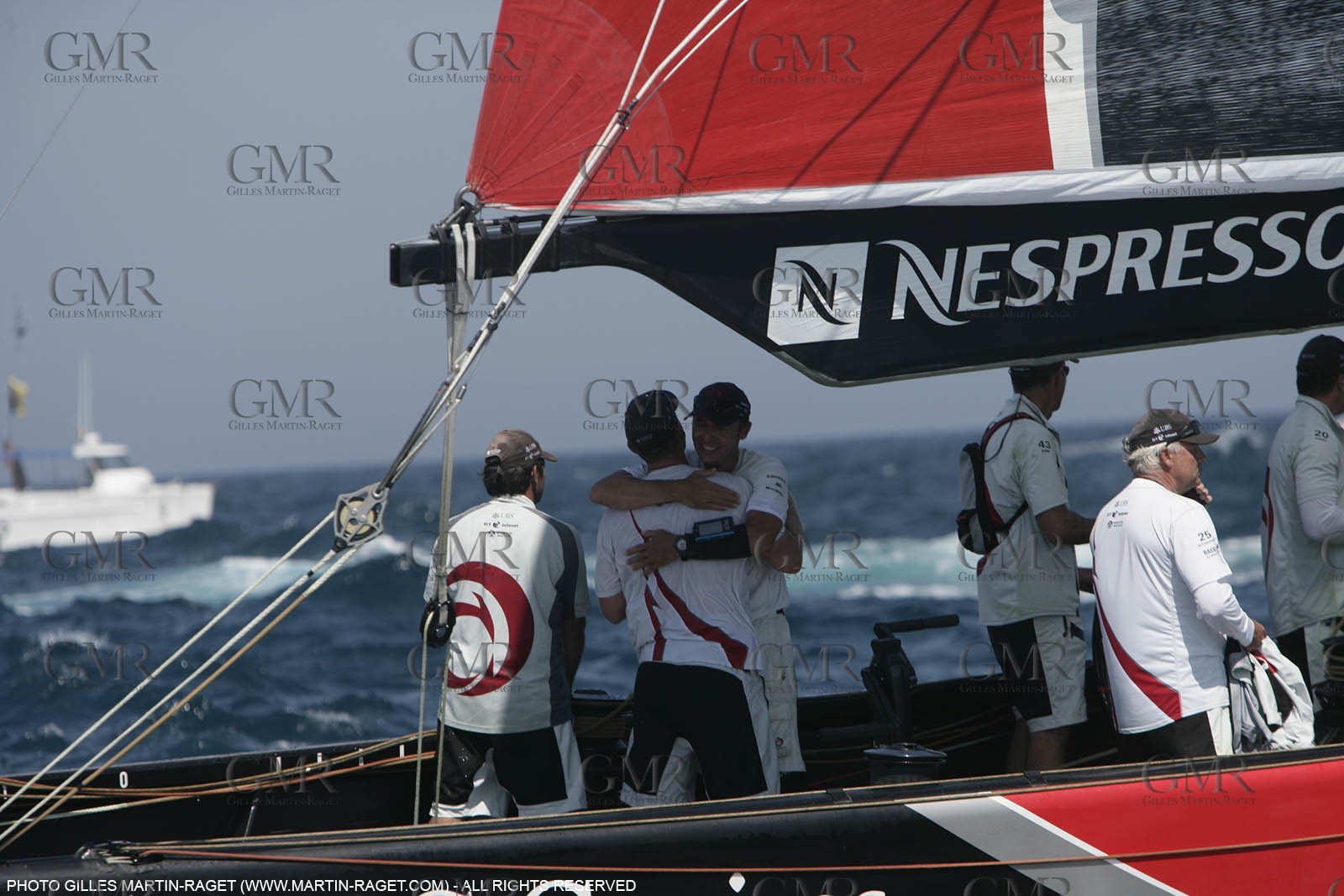 03 07 2007-Valencia (Spain)- 32nd America's Cup - Final Match - Day 8 - Alinghi vs Emirates Team New Zealand