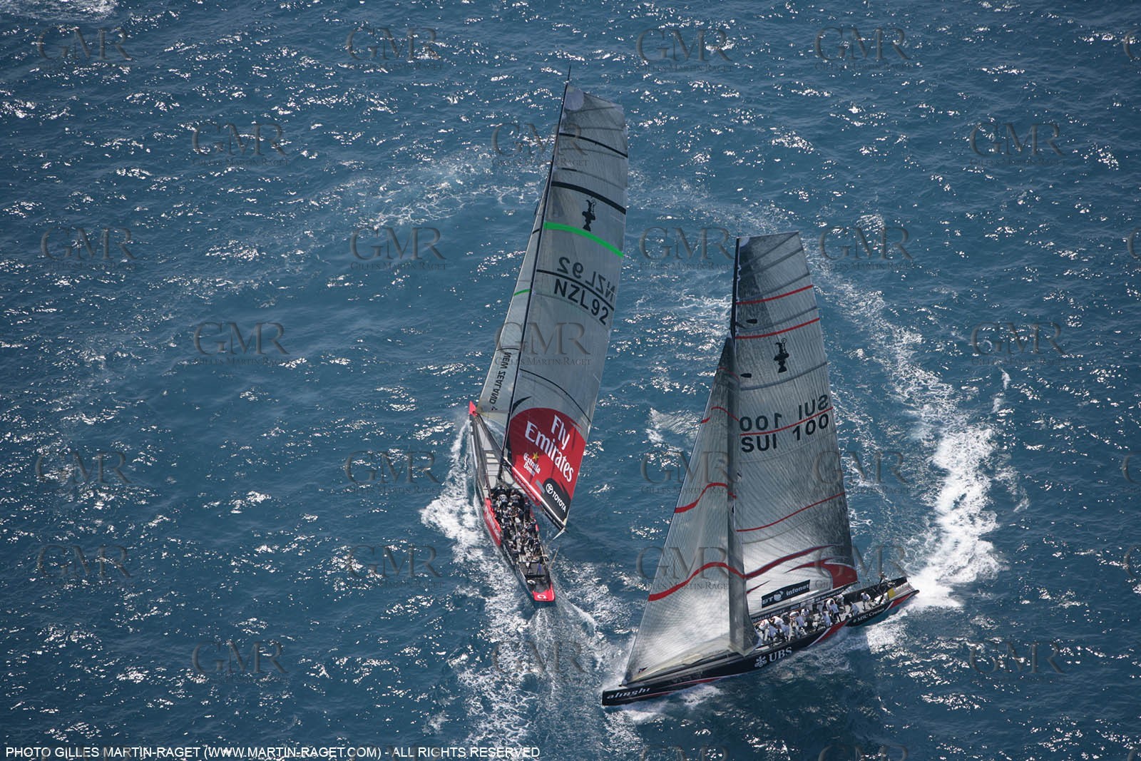 2' 06 2007-Valencia (Spain)- 32nd America's Cup - Final Match - Day 2