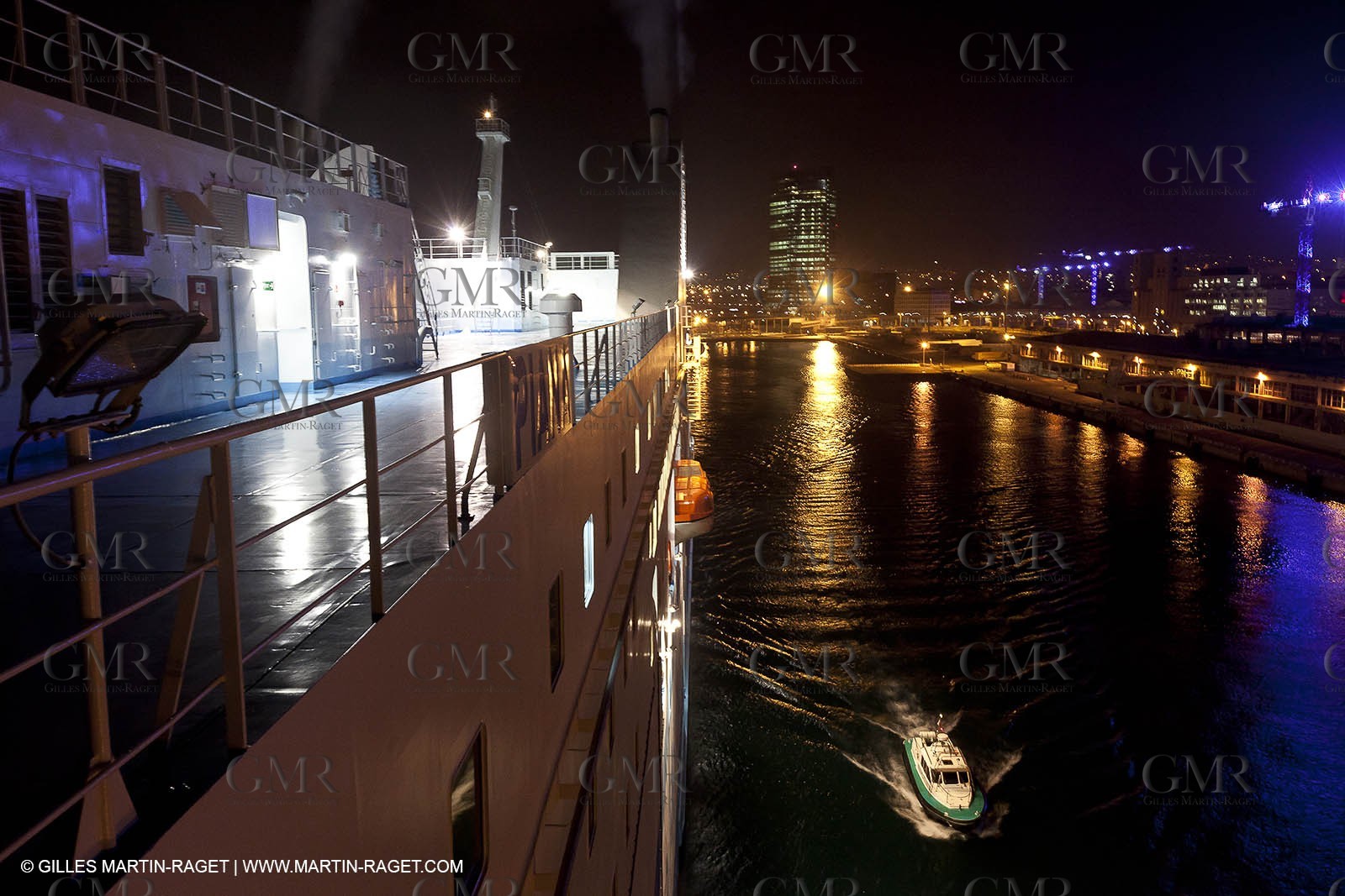 01-30-12   Marseilles (FRA,13) Bastia (FRA,Corsica)   Launching cruising trip and Christening ceremony of PIANA, last ferry ship from La Meridionale