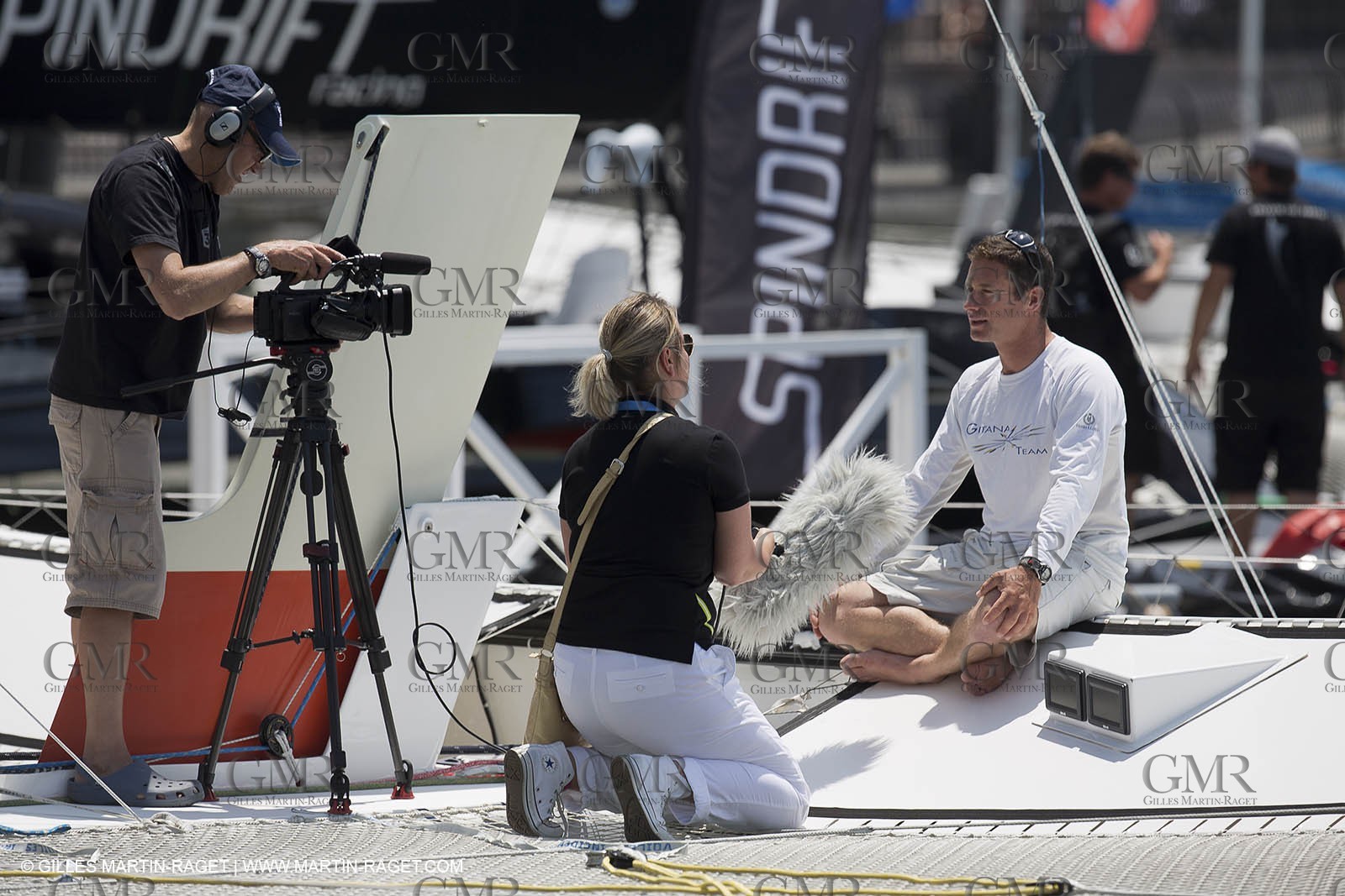 05 07 2012 - New York (USA) - Ocean Krys Race - Speed runs in fornt of NY city