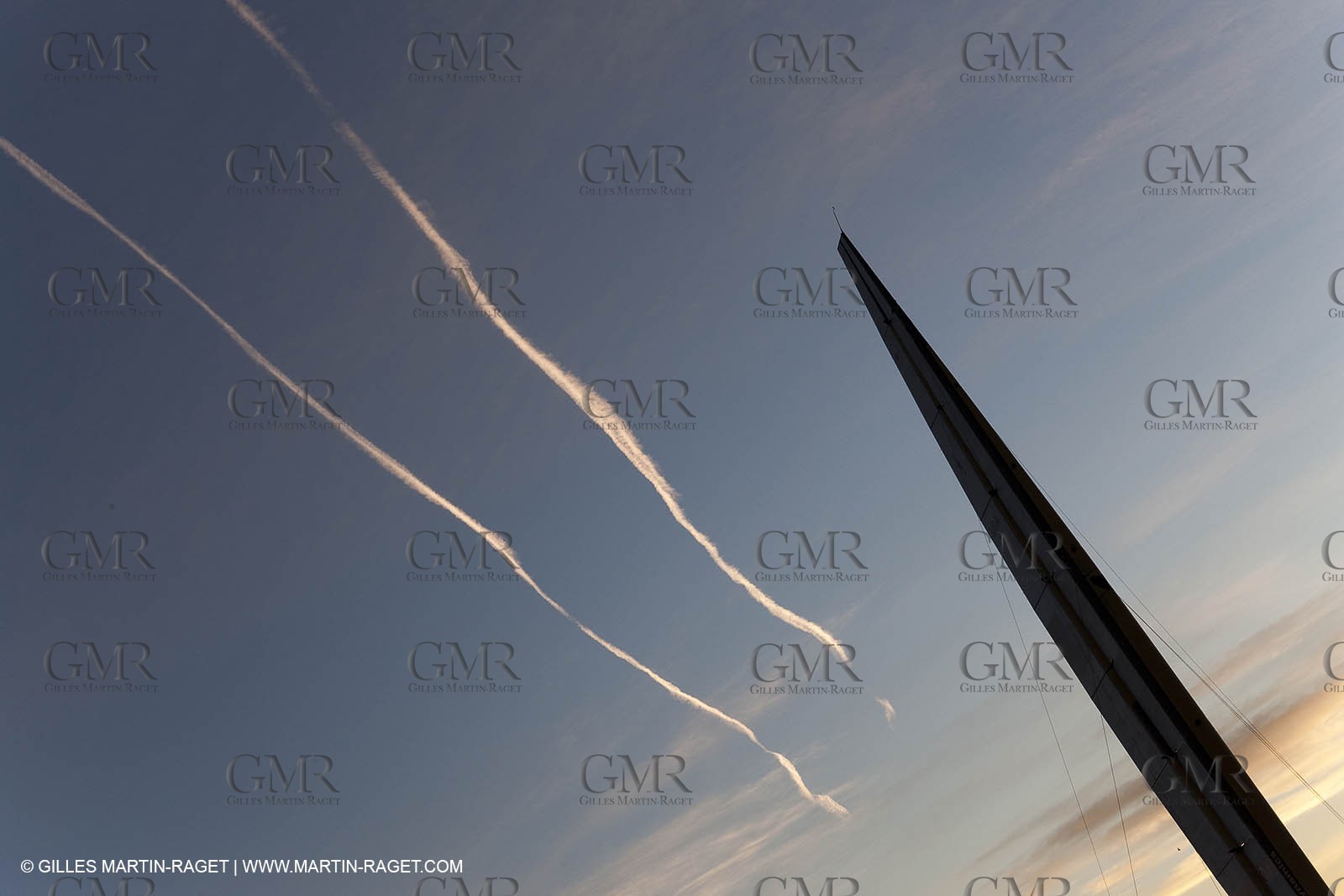 27 01 2010 - Valencia (ESP) - 33rd America's Cup - BMW ORACLE Racing - Training in Valencia