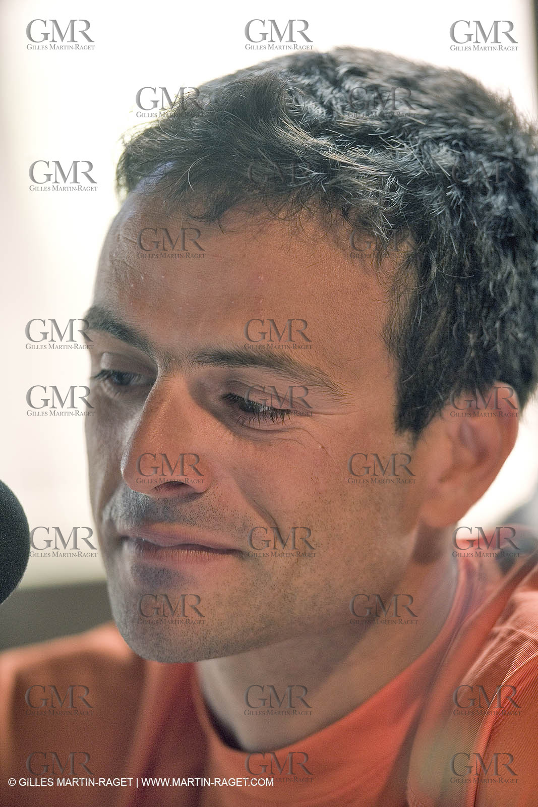 06 11 2006 - Pointe à Pitre Guadelupe (FRA) - Route du Rhum 2006 arrival Franck Cammas (Groupama)