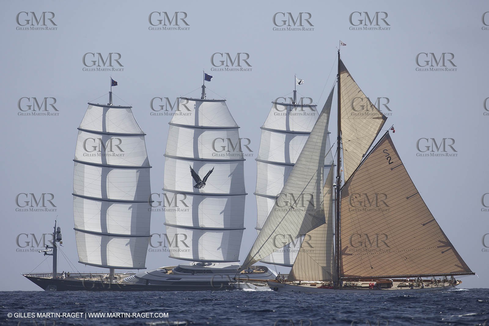 17 08 2007 - Palma de Mallorca (Spain) - The Super Yachts Cup - Day 1, Falcon Maltese
