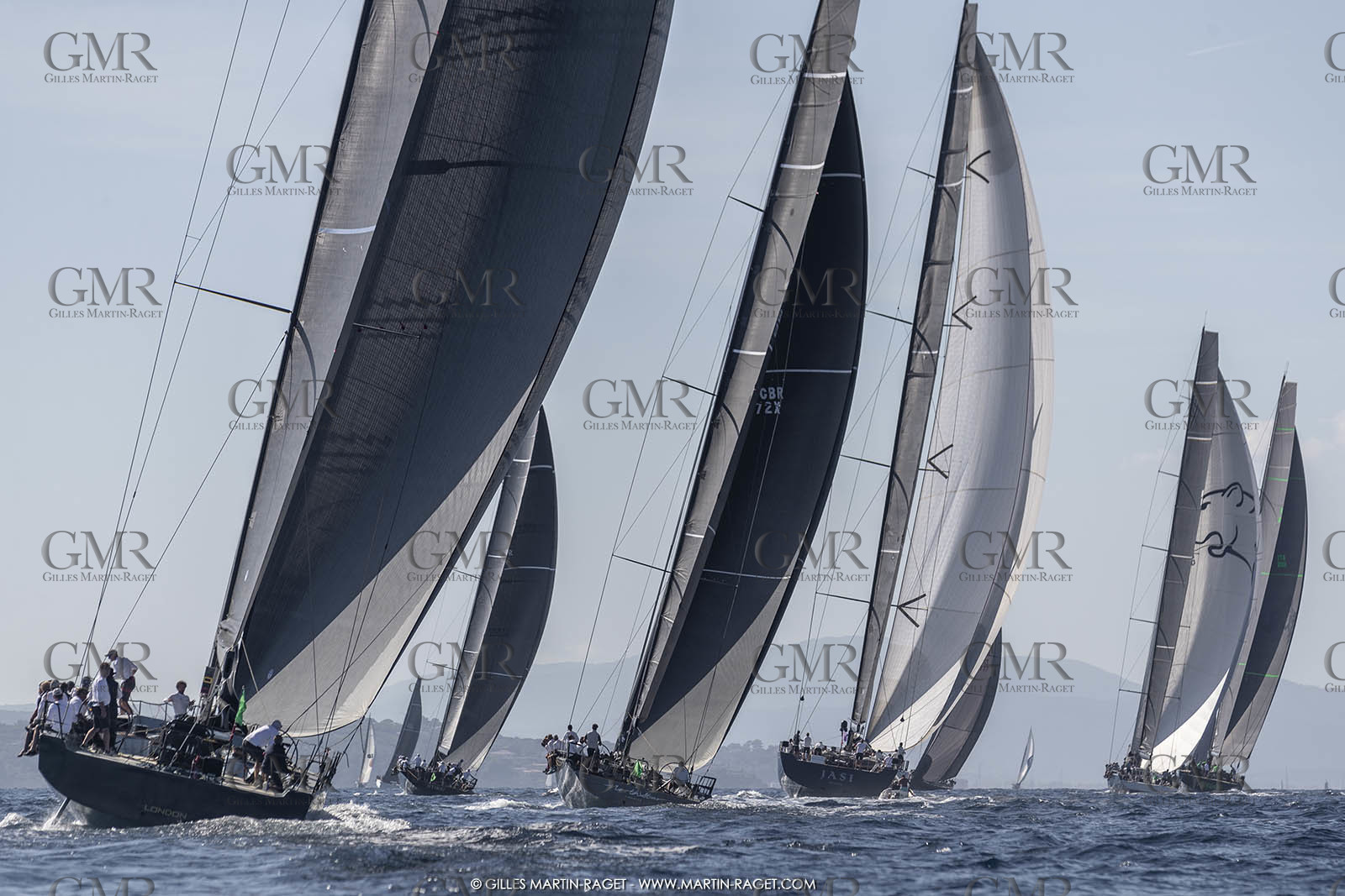 02 10 2022, Saint-Tropez (FRA,83), Voiles de Saint-Tropez 2022,  semaine des maxis, Race 1