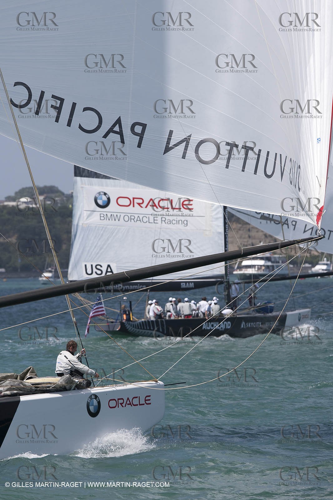 03 02 2009 - Auckland (NZL) -  Louis Vuitton Pacific Series -  Racing Day 4 - Round Robin 1
