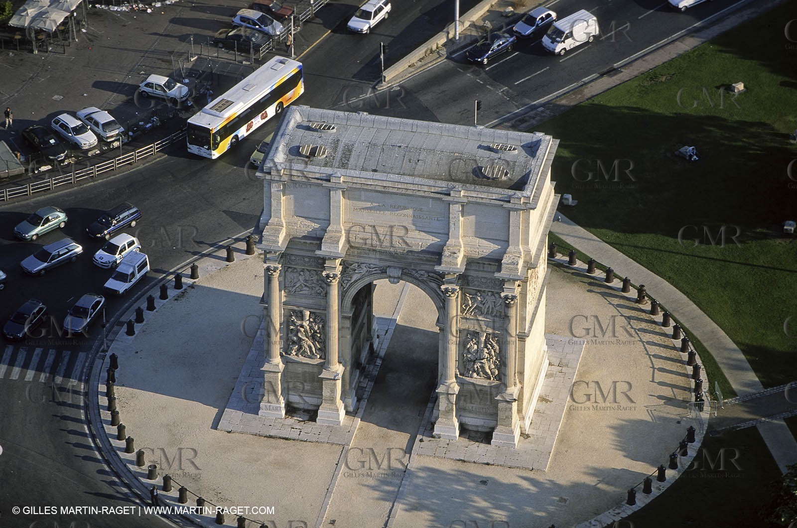 Bouches du Rhône, Marseille, (FRA,13) - Marseille from the sky