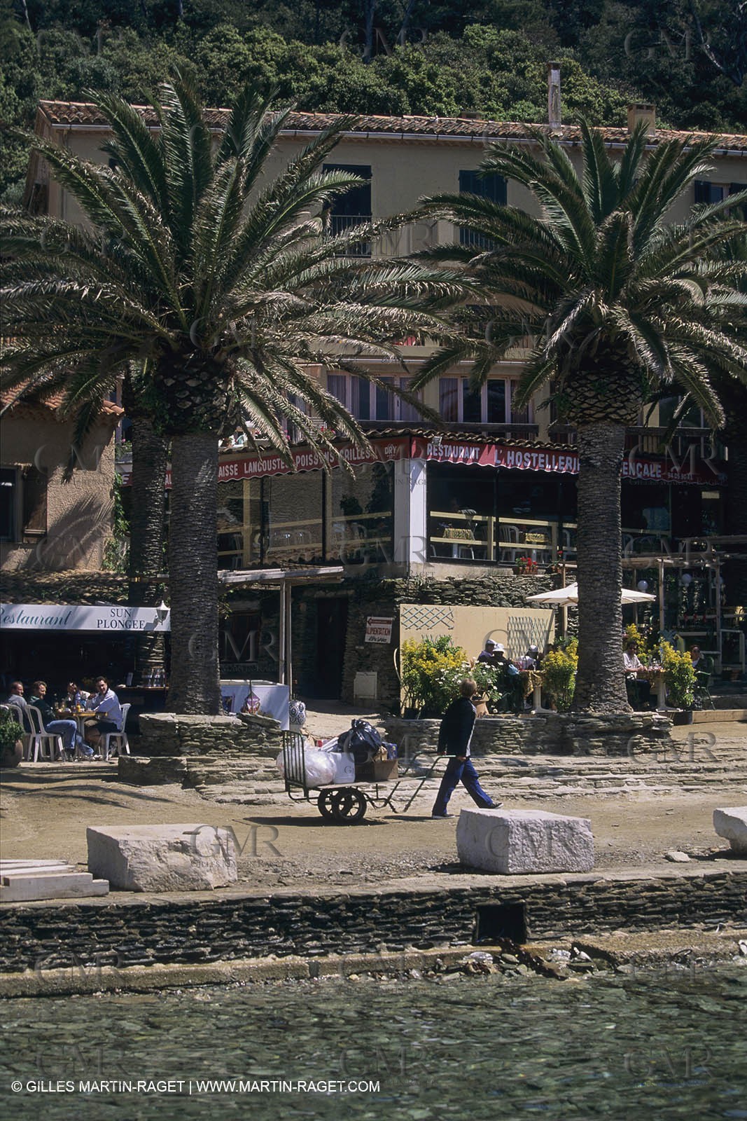 France, Provence, Iles d'Hyères, Port Cros