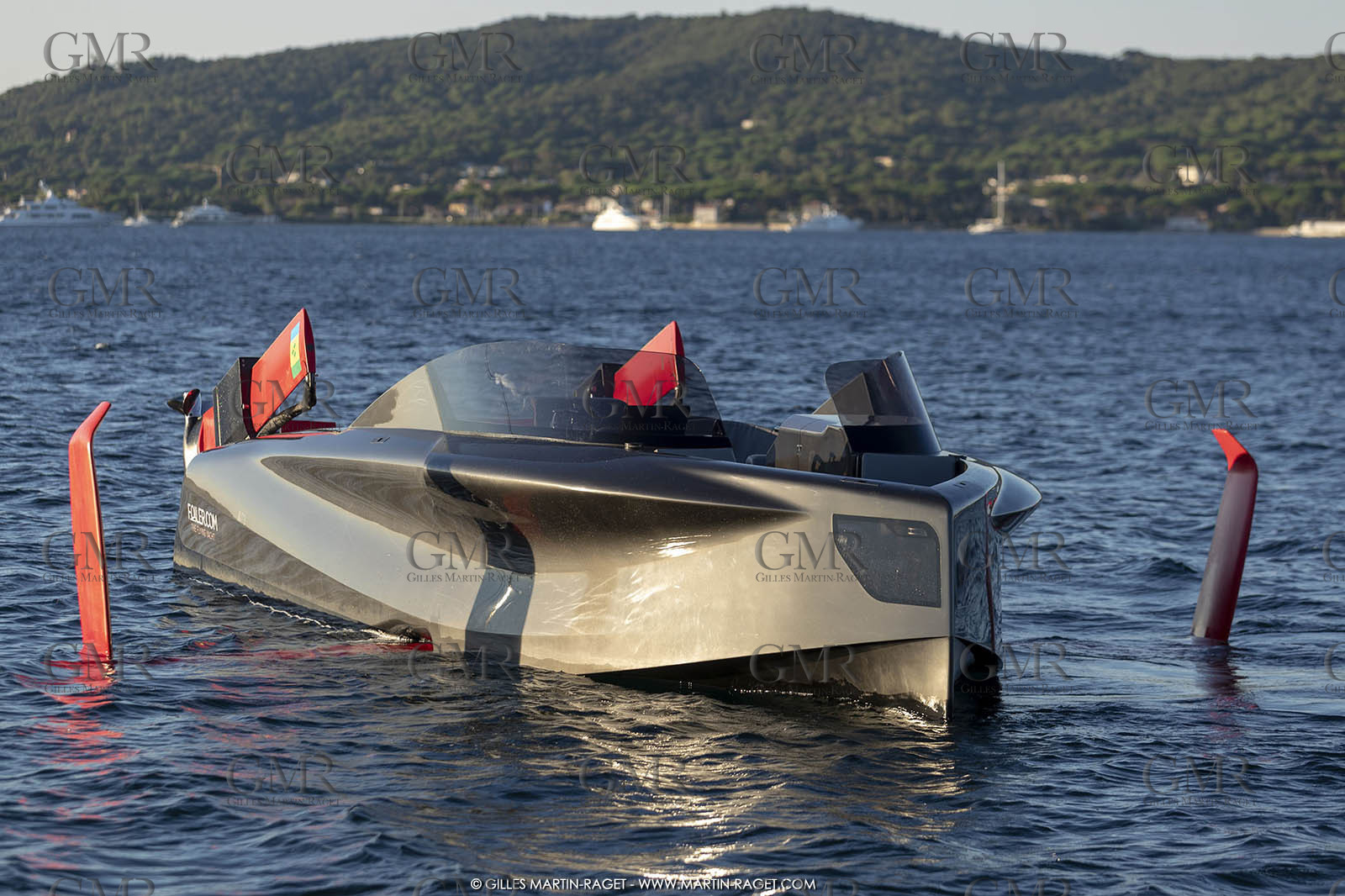 09 08 2018, Saint-Tropez (FRA,83), Foiler, the Flying Yacht by Enata