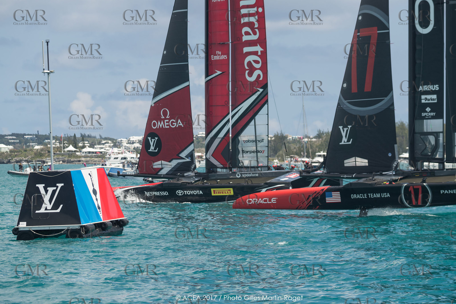 17 06 2017 - Bermuda (BDA) - 35th America's Cup 2017 - 35th America's Cup Match Presented by Louis Vuitton, Race day 1