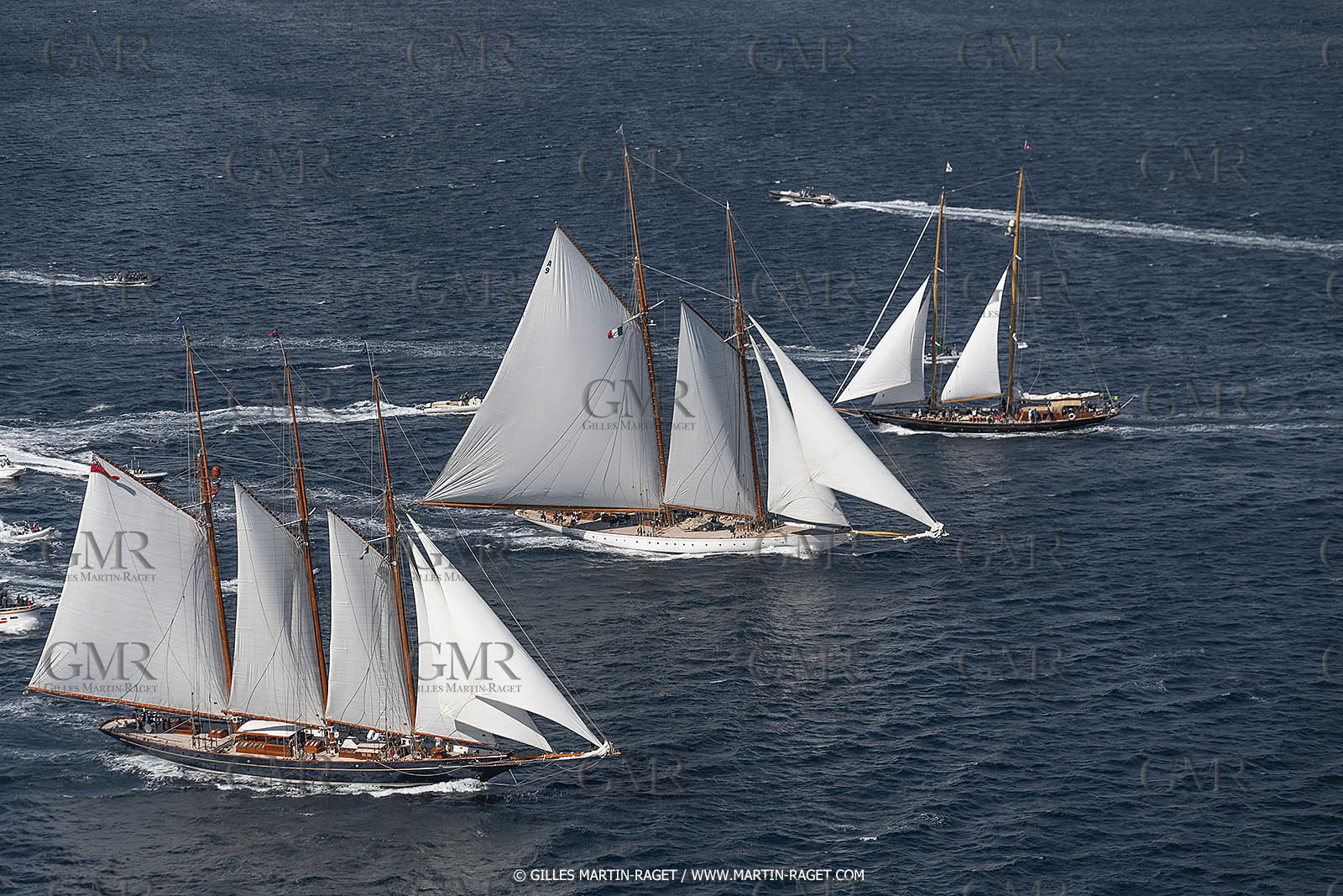 28 09 2022? Saint-Tropez,(FRA,83), Les Voiles de Saint-Tropez 2022 Régate N° 2 poup les modernes, navigation libre pour les grandes goélettes