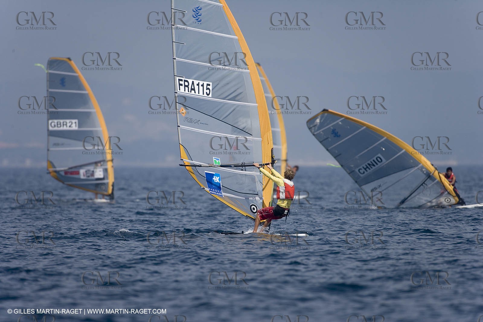 25 04 2007 - 2007 Semaine Olympique Française - Hyères (South of France) - Day 4 - Team France - RS:X