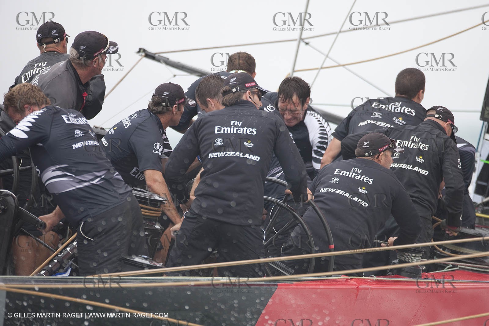 09 02 2009 - Auckland (NZL) -  Louis Vuitton Pacific Series -  Racing Day 9 - Round Robin 2