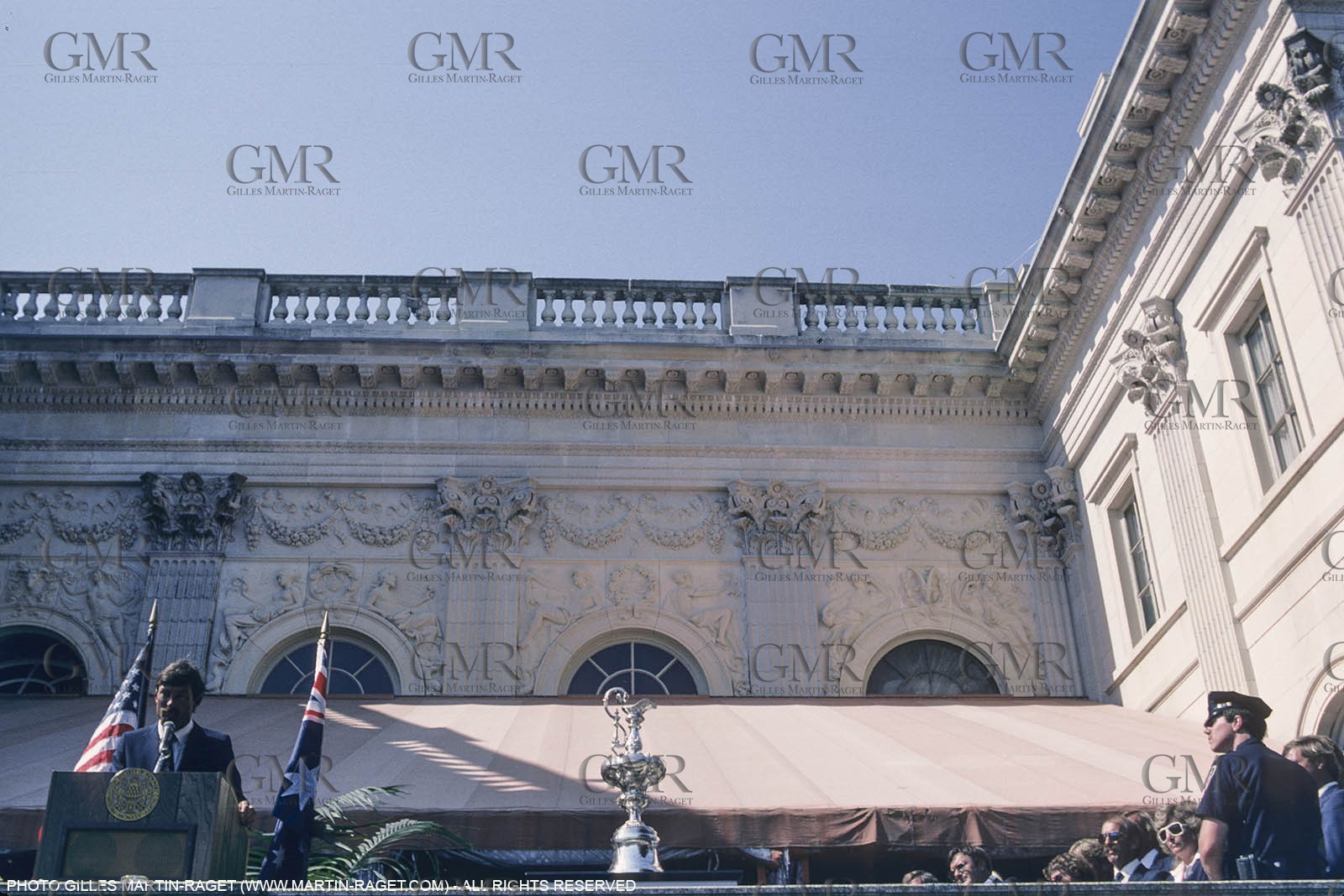 Sailing, Yacht Racing, America's Cup XVI, Newport (USA,RI), 1983, Australia II Vs Liberty