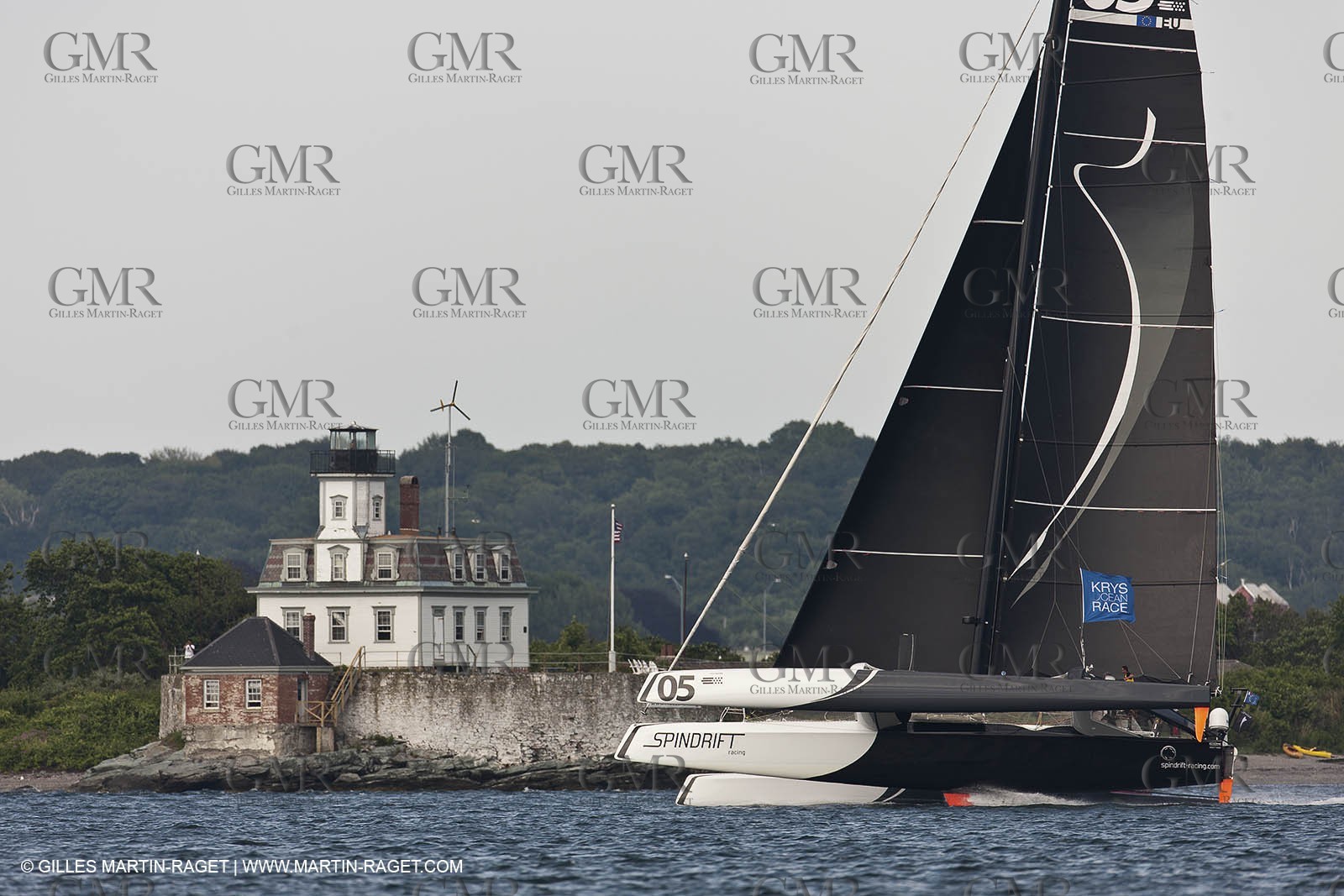 02 07 2012 - Newport (RI) -start of the Krys Ocean Race pre-event sailed between Newport and New York