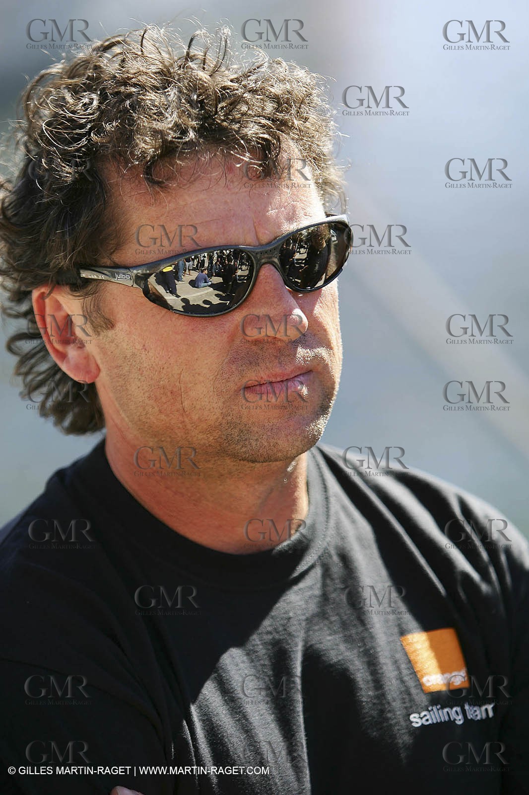 Orange II - 2004 Mediterranée Record - Start off Marseilles - Lionel Lemonchois-