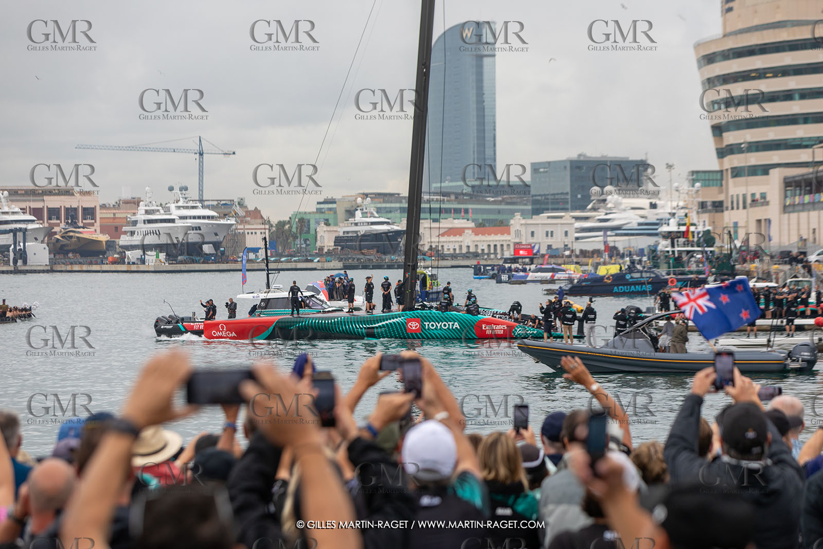 12:10 2024, Barcelona (ESP), Louis Vuitton 37th America's Cup, Final Match, Race Day 1