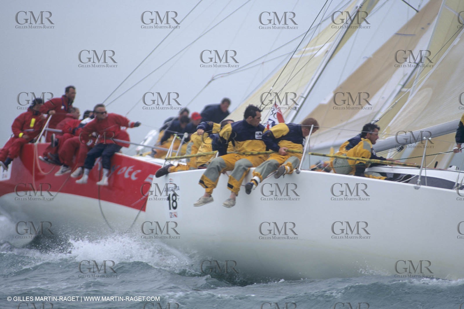 Sailing, Yacht Racing, Admiral's Cup, Cowes Week, Cowes (UK, IOW)