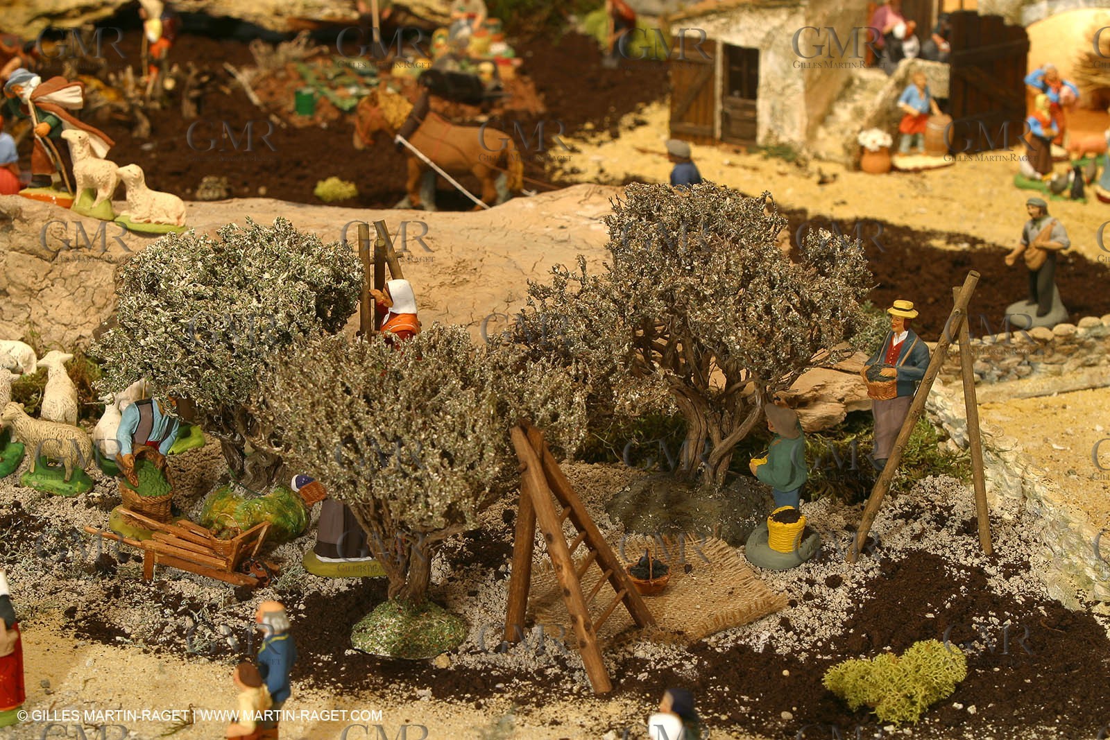 Great crib from les Saintes Maries de la mer (FRA, 13) for Christmas, December 2010