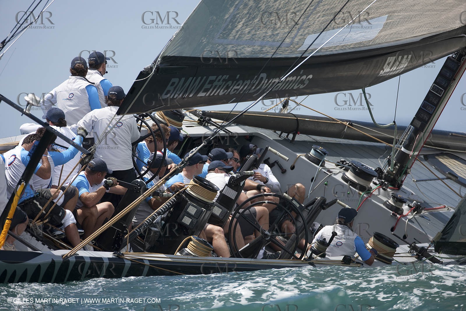 29 01 2009 - Auckland (NZL) -  Louis Vuitton Pacific Series - BMW ORACLE Racing - Training