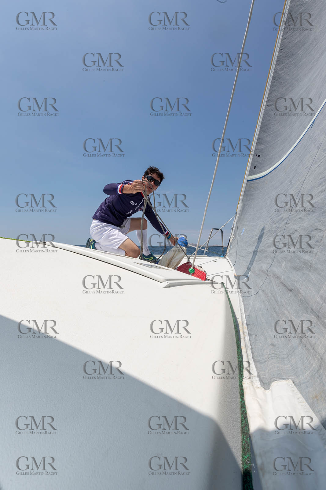 07 06 2021, Marseille (FRA,13), SSL Team France, Entraînement à bord de Tonerre de Glenn