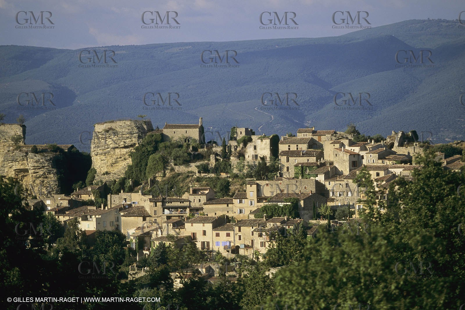 France, Provence, Luberon, Saignon