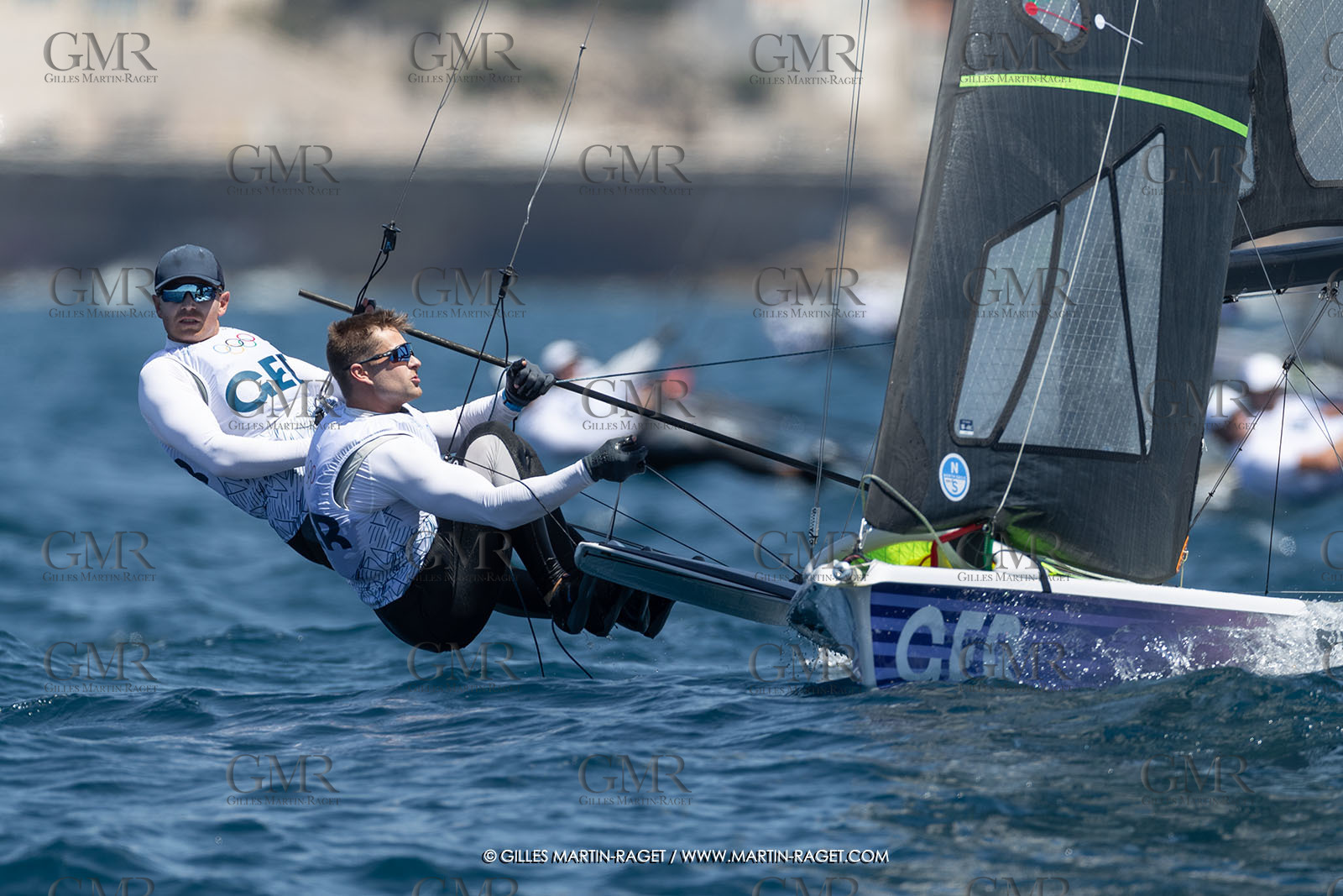 23 07 2024, Marseille (FRA), Paris 2024 Olympic Games, Sailing, Free trainings