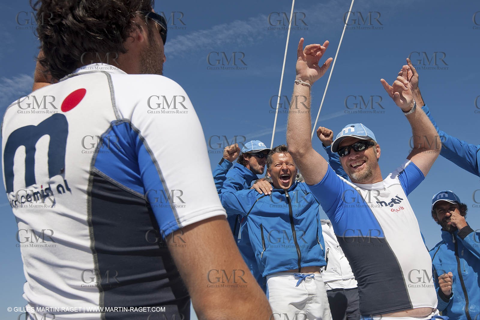 05 09 2009 - Hyères (FRA, 83) Hydroptère beat the overal sailing speed record with a run at 51,36 knts ( subjet to ratification by WSSRC)