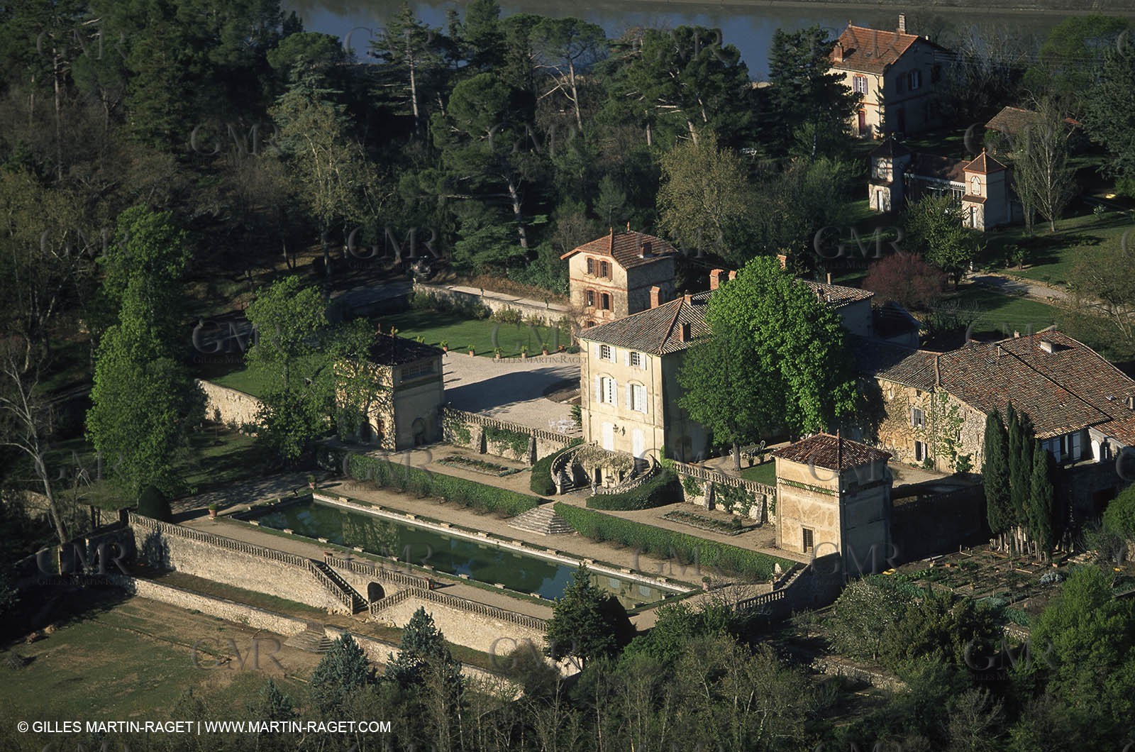 Durance river valley