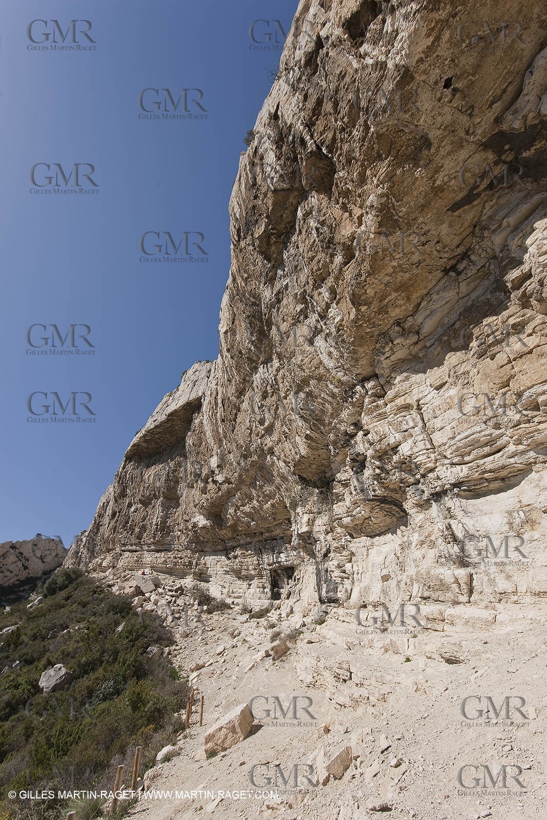 26 03 2009 - Marseille (FRA, 13) - Les Calanques - Sugiton - Les toits cliff