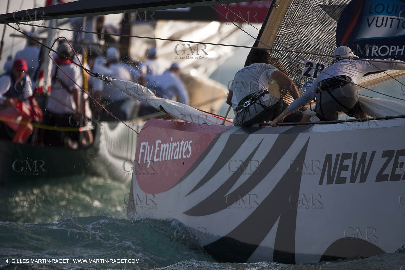 16 11 2010 - Dubai (UAE) - Dubai Louis Vuitton Trophy -  BMW ORACLE Racing Vs Synergy