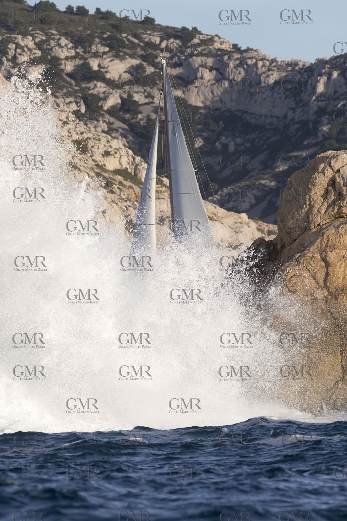 08 01 2016, Marseille (FRA, 13), Cruising in winter in the Calanques