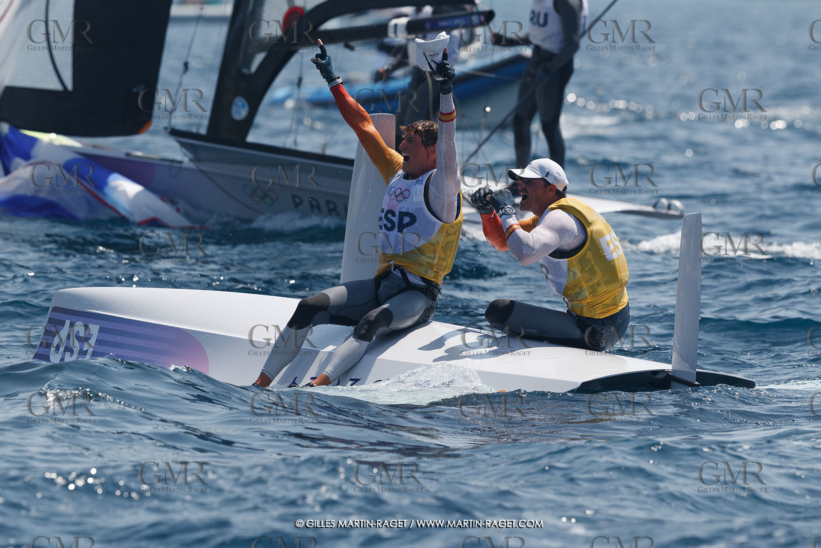 02 08 2024, Marseille (FRA), Paris 2024 Olympic Games, Sailing, Race Day 5,