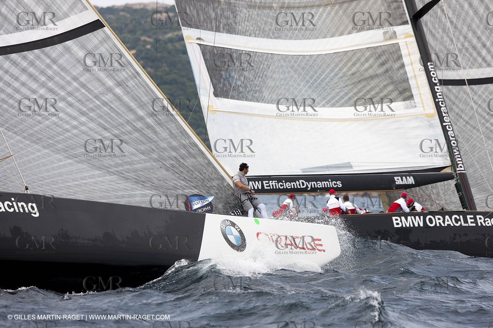 19 05 2010 - La Maddalena (ITA, Sardinia) Louis Vuitton Trophy - BMW ORACLE Racing - Training