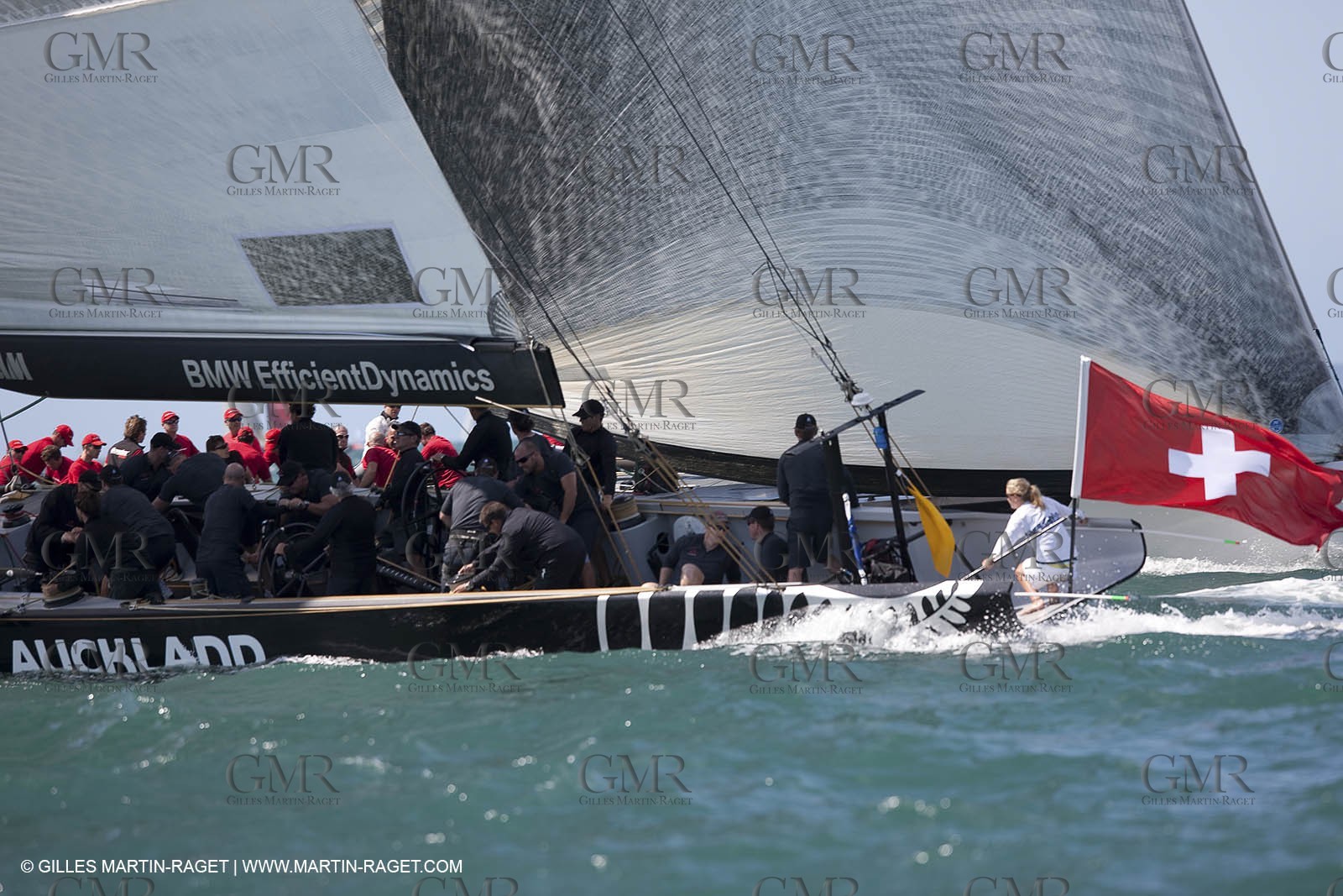 29 01 2009 - Auckland (NZL) -  Louis Vuitton Pacific Series - BMW ORACLE Racing - Training
