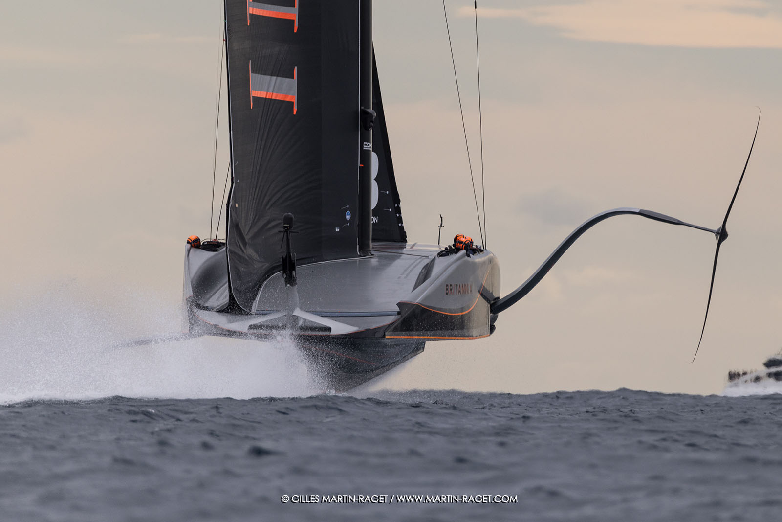 18 10 2024, Barcelona (ESP), Louis Vuitton 37th America's Cup, Final Match, Race Day 5, Race 7