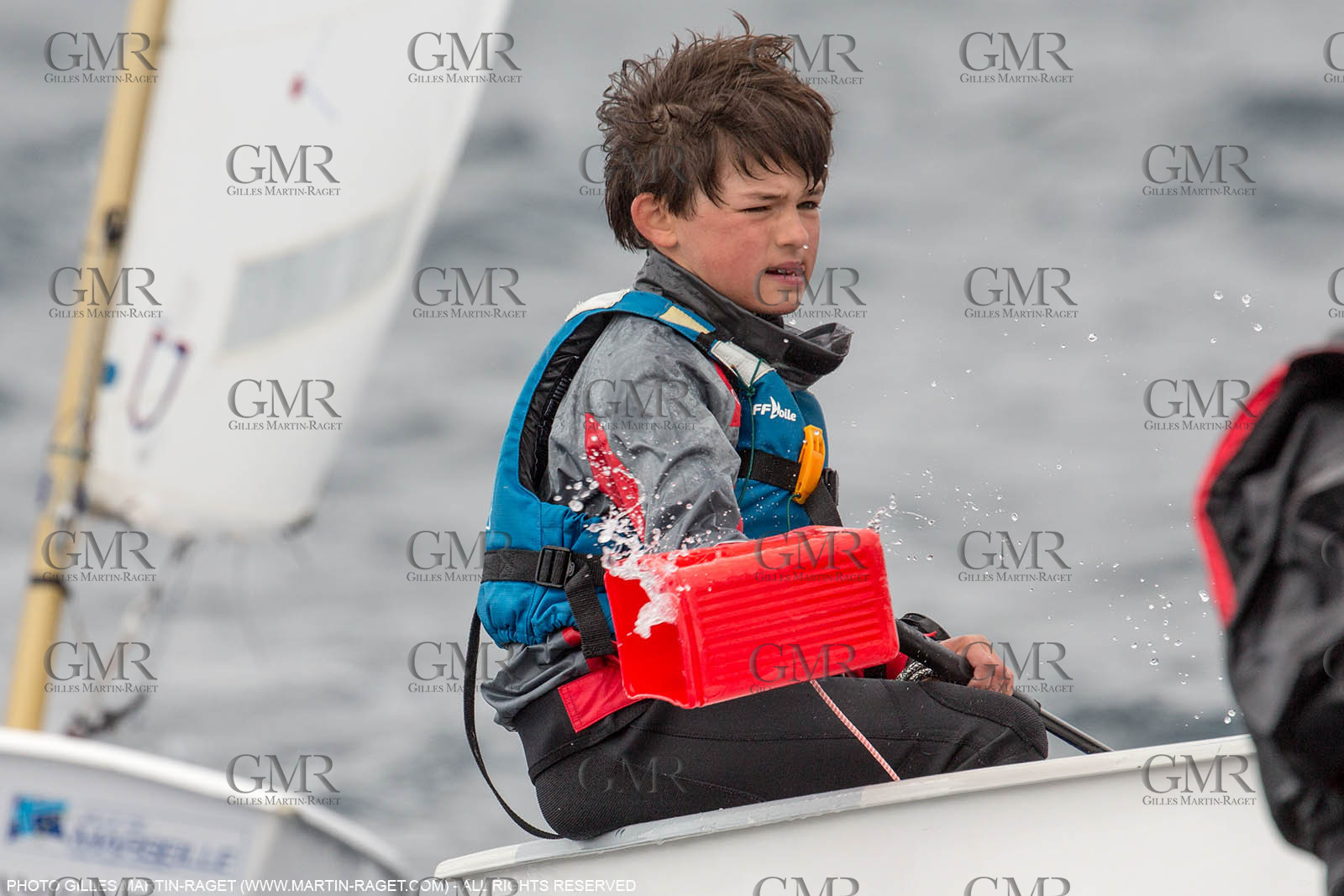 15 04 2016, Marseille (FRA,13), SNIM Dériveurs, Coupe Internationale de Printemps Optimist, Final Day