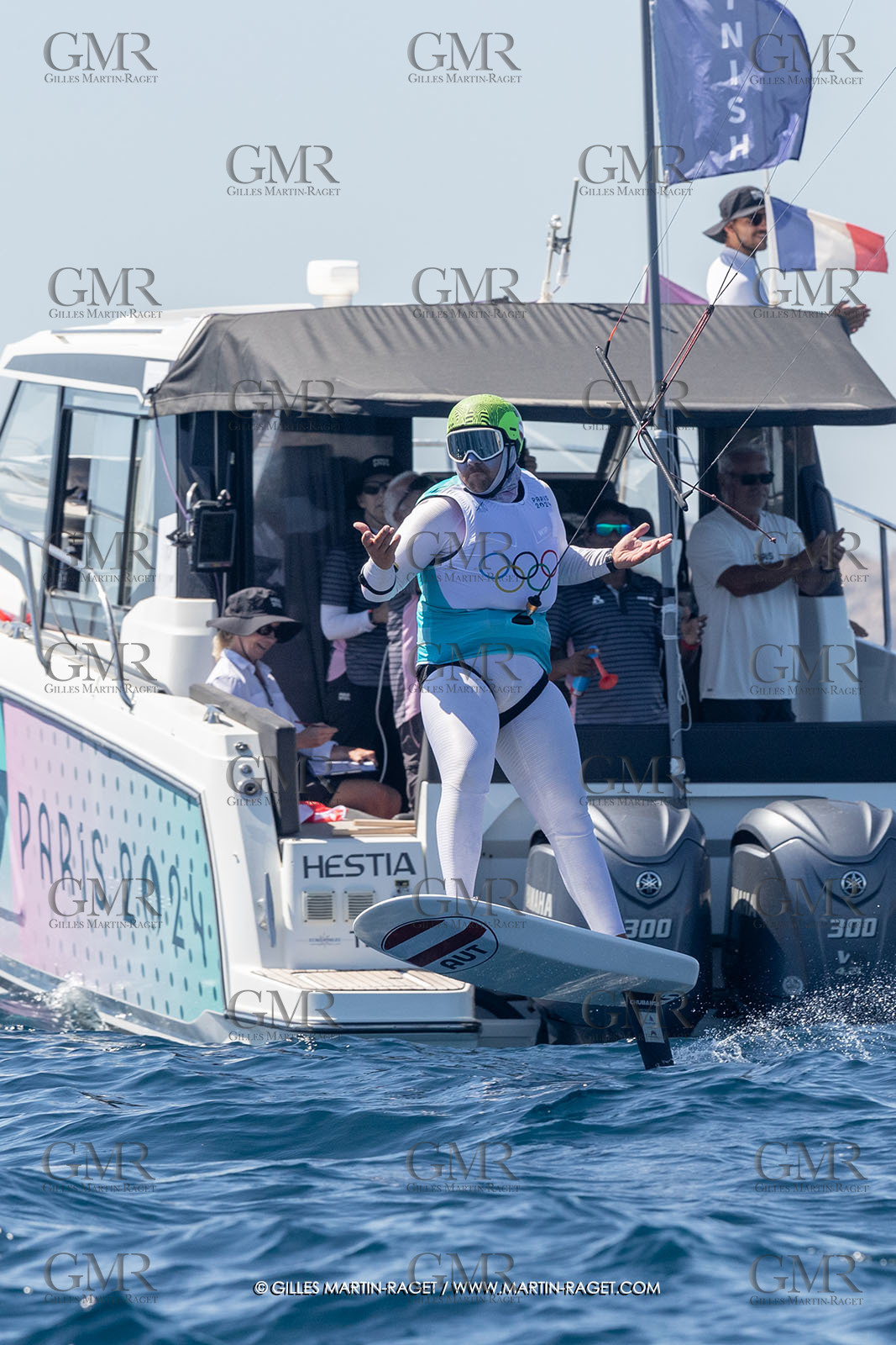 09 08 2024, Marseille (FRA), Paris 2024 Olympic Games, Sailing, Race Day 12