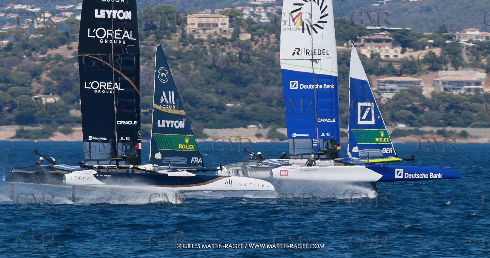 10 09 2025, Saint-Tropez,(FRA), Rockwool SailGP France Saint-Tropez, Race Day 1