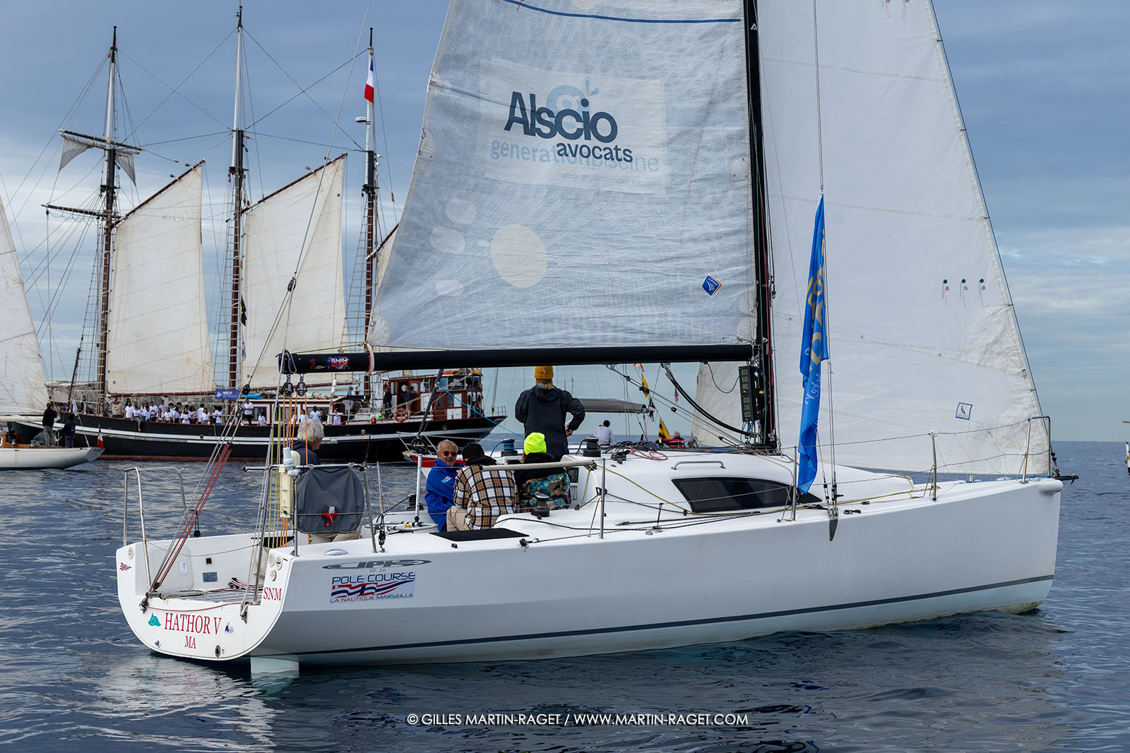 25 10 2025, Marseille (FRA), MED25 - Armada pour la Paix - Arrivée du Bel Espoir à Marseille